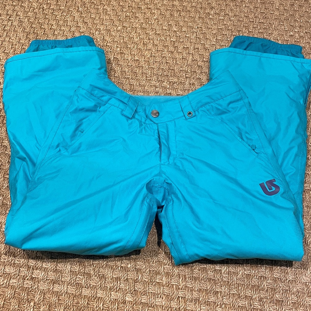 EUC Burton womens snowboarding pants size xs dry ride teal